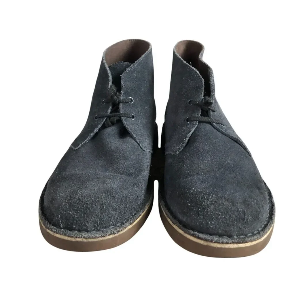 Clark's Bushacre Gray Desert Ankle Chukka Boot Mens Style‎ : 07882 Size 9.5